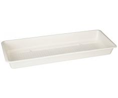 Plastkon accessori Sottovaso Extra Flor 50 cm, bianco