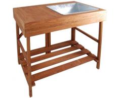 Esschert Design - Tavolo per Le Piante in Legno Duro