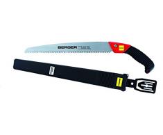 Berger Gaertner Sega con portapenne, Nero/Rosso