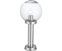Globo - Lampada Per Esterno Acc.Inox Presa Vetro Chiar.1X60We27 230Vip44 Art. 3181