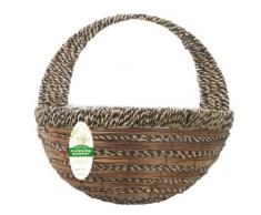 Gardman 2780 Vaso sospeso in sisal e Felce