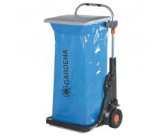 Gardena 232-20 Eco-Roll Carrello di Trasporto per il Giardino, Versatile, con Carriola per Sacchi Integrata, Ruote per Erba