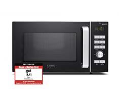 Caso MI 30 Ceramic-Design - Forno a microonde in Ceramica, Colore: Argento
