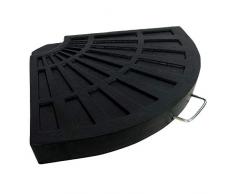 Aktive 53900 - Base ombrellone Cemento - 47x64x4 cm - 12 kg