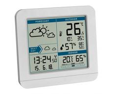 TFA Dostmann Sky Stazione meteorologica Radio, Bianco, (L) 123 x (B) 52 x (H) 117 mm