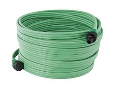 WerkaPro 11086- Tubo per irrigazione multijet-microperforato, Lunghezza 7,5 m, Colore: Verde, Naturale