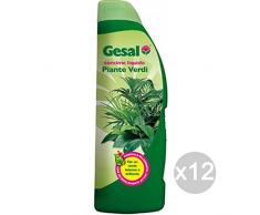 GESAL Set 12 Piante Verdi Lt 1 Concime Nutrimento Giardino E Cura delle Piante