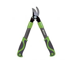 Ribiland PRCB42 Troncarami, 42 cm, Manici Soft Touch, Verde/Grigio