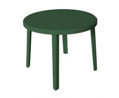 ARETA ARE039 Tavolo, Modello Zeus, Verde, 92 x 72 cm