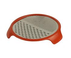 PIZZACRAFT CC0414 Over The Top Pizza grattugia per Formaggio, Rosso, 35.56 x 35.56 x 5 cm