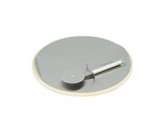 Campingaz Culinary Modular Pietra Rotella Taglia Pizza, Argento, 32.96 x 4.76 x 33.56 cm