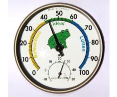 Wetterladen 4502030.50 Meteo Negozio Precisione Igrometro Capelli Sintetici Clima Rana
