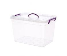 Bo Time - Contenitori rettangolari e ermetici per Frigorifero, Confezione da 30 l