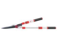 Connex Sunflower FLOR70575 Forbice per Siepi, 2 in 1, Telescopico, 20x66.5x3.5 cm