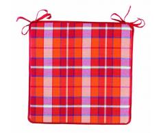 Best 04411364 - Cuscino per Sedia a rotelle Fuori, Rosso, 40 x 40 x 3 cm