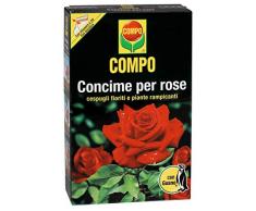 Compo, Concime per Rose con Guano, Ideale Anche per Cespugli Fioriti e Rampicanti, 3 kg