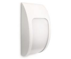 Philips Lighting Lampada da Parete per Esterno, Lampadina RE 20 W Inclusa, Bianco