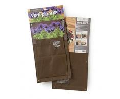 Burgon & Ball Chestnut Verti-Plant Fioriera, Marrone, 51x30x10 cm