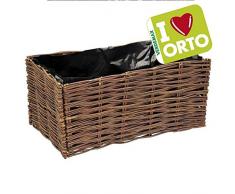 VERDEMAX 2258 60 x 60 x 20 cm in Vimini Vasi