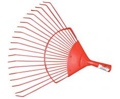 Riegolux 107624 - Scopa da giardino, rinforzata con plettri rotondi