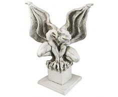 Design Toscano OS69377 Statua Draga Il Gargoyle Vampiro: Media, Marrone, 15x18x24 cm