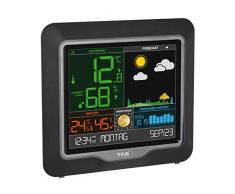 TFA Dostmann Season Stazione meteorologica Radio con sensore Esterno, Nero, (L) 175 x (B) 32 (84) x (H) 165 mm