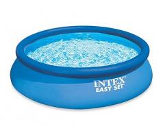 Intex 28156 Easy Set Piscina, 457 x 84 cm, Blu