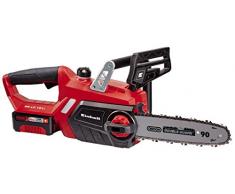 Einhell sega a catena GE-LC 18 Li Kit Power X-Change (ioni di litio, 18 V, lunghezza di taglio 230 mm, barra e catena Oregon, batteria da 3,0 Ah e caricabatteria inclusi)