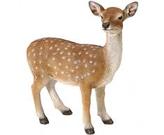 Dehner Statuetta Bambi in Piedi Circa 52 x 51 x 22 cm, in poliresina, Marrone