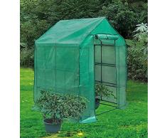 Altadex Biotop B2077 - Serra di pomodori, PE Resistente, 143 x 143 x 195 cm