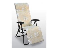 GREENBEE by Stiliac Poltrona Relax Lisa, Ecru