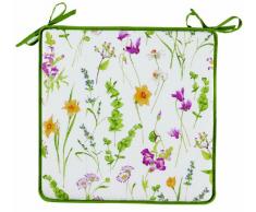 Best 04411476 - Cuscino per Sedia a rotelle Fuori, Colore Bianco, 40 x 40 x 3 cm