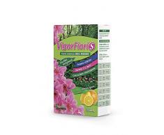 VIGORFIORI S, concime granulare completo con pronto effetto, lunga durata e ferro altamente rinverdente per piante e fiori, kg 0,5, Vitaverde