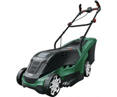 Bosch 06008B9100 UniversalRotak 550 Rasaerba Elettrico, Cesto Raccoglierba da 40 L, Confezione in Cartone, Larghezza 37 cm, Altezza di Taglio 20-70 mm, 1300 W, Verde