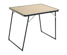 Eredu 807/DS - Tavolo da Campeggio Pieghevole, in Acciaio, 82 x 58 x 66 cm