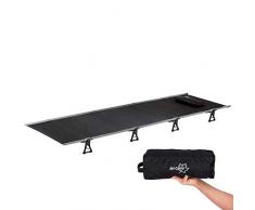 Bo-Camp Extreme Letto, Nero, 190 x 64 x 12 cm