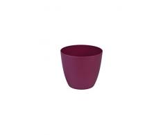 Plastkon decorativo Pentola Ella opaco diametro 25 cm, Rosso