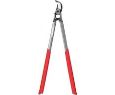 Corona SL 7180 - Troncarami a 2 Mani, con Doppio Taglio per Rami Fino a 50 mm di Diametro, Colore: Rosso/Grigio