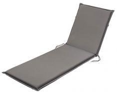 Traumnacht Comfort, Cuscino per Sedia a Sdraio, Outdoor, Antracite, 190 x 58 x 6cm
