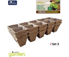 Little Garden 52391 - Set di 3 sementi per 10 piante, 22 x 8,5 x 5,5 cm