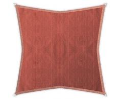 Windhager Tenda Sunsail Adria, Quadrato 5 x 5 m (equilatero), Protezione UV, Resistente alle intemperie e Traspirante, Terracotta, 10974