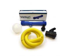 WaterShop Iniettore Venturi ø 1 1/4 Fertilizzante + Kit Accessori 20000-E, Blu