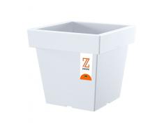 Zanvic Fioriera LoFly Low 300, 30 x 30 x 28 cm, Bianco, 30 x 30 x 28 cm, ZA173