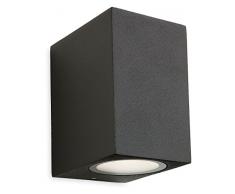 FIRSTLIGHT 2332GP - Lampada da Parete a LED, 12 Watt, Colore: Grafite