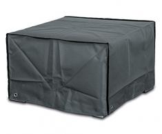 Happy People Cover per mobili da Giardino in Rattan Set Lounge, Colore: Grigio