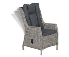 Garden Impressions Osborne Poltrona, Saule Ancien/Noir Réflexe