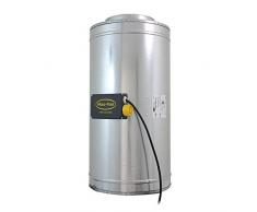 Can Fan Q-Max 250 Ventilatore, 1590m³/HR, Argento, 34.5x38x12.3 cm