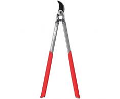 Corona SL 7280 - Forbici da potatura a 2 mani Pro Cut, per taglio di rami fino a 50 mm di diametro, colore: Rosso/Grigio