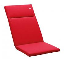 Sieger - Cuscino per Sedia Pieghevole, Colore: Rosso