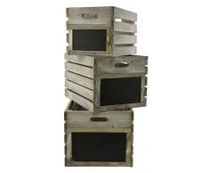 Greemotion Altea - Sedia Pieghevole per Bambini, in plastica, Piccola, Legno, Abete Argentato, 46x29x24 cm